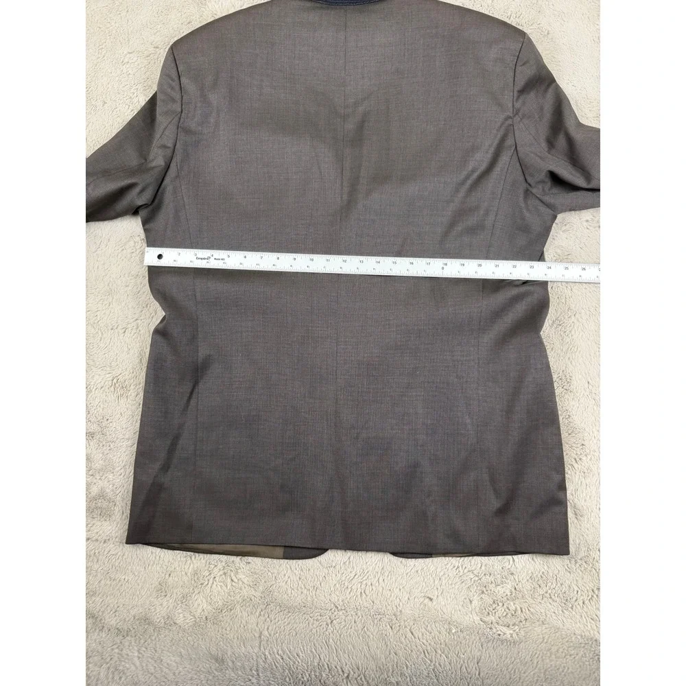 Hugo Boss Virgin Wool Blazer Sport Coat Business Casual Gray 46R (see‎ all pics)